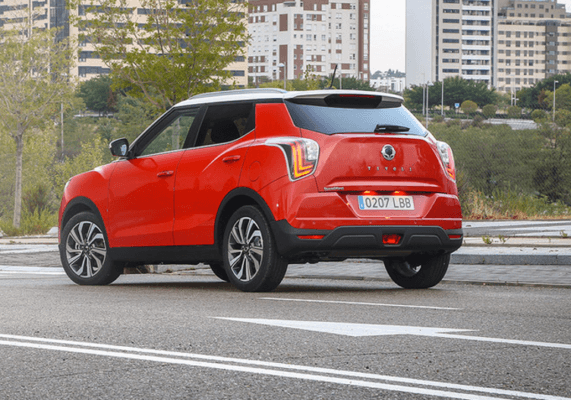 2020 SsangYong Tivoli Rear view