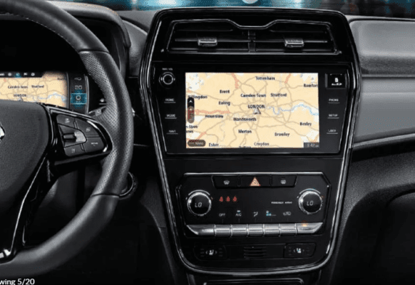 2020 SsangYong Tivoli infotainment screen