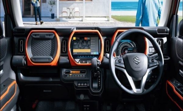 2020 Suzuki Hustler front cabin interior