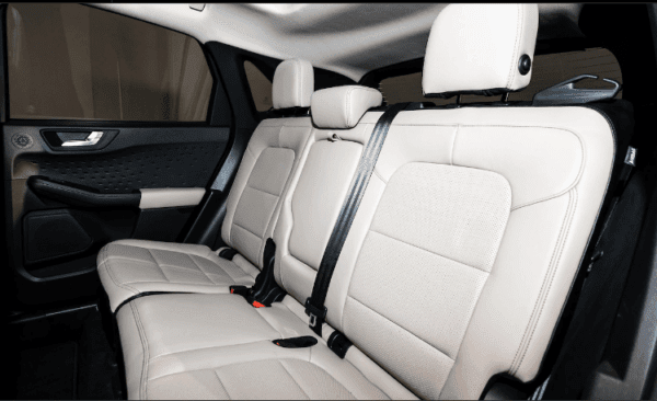 2020 ford Escape rear seats view