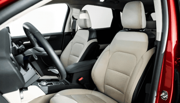 2020 ford escape front seats view