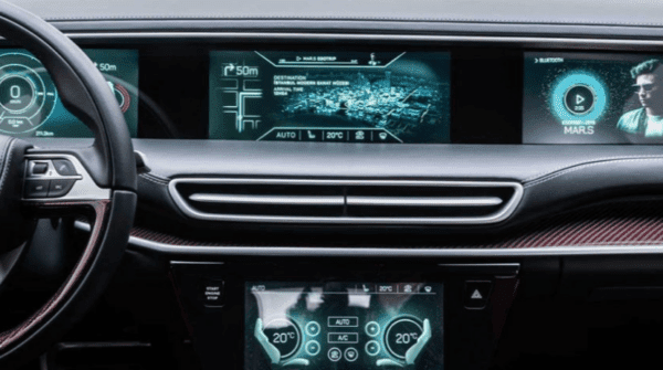 TOGG All Electric SUV entertainment cluster