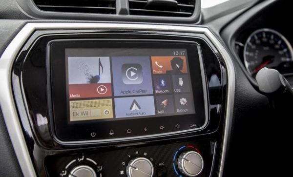 2020 Datsun Go infotainment screen