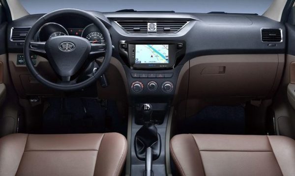 2020 Faw Sirius S80 full front cabin interior view