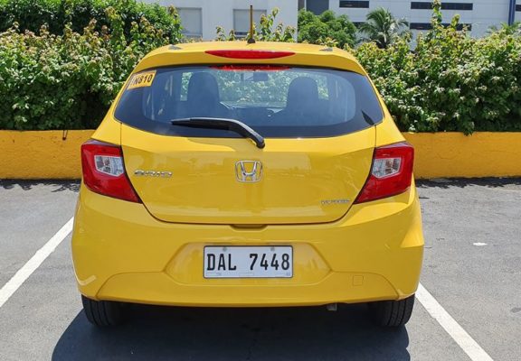 2020 Honda Brio Rear View