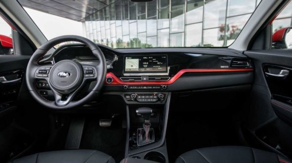 2020 Kia Niro Full front cabin Interior View