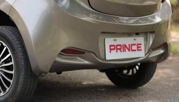 2020 Prince Pearl rear side rear bumper view