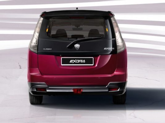 2020 Proton Exora Full rear view