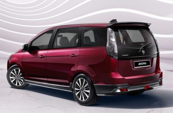 2020 Proton Exora side Rear View