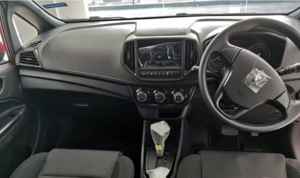 2020 Proton Iriz steering wheel & infotainment screen