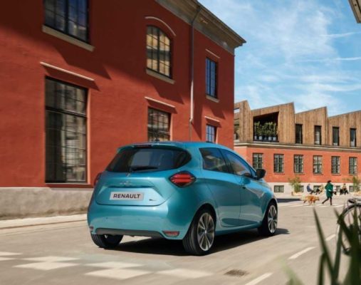 2020 Renault Zoe Rear View