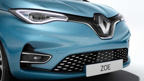 2020 Renault Zoe close front view