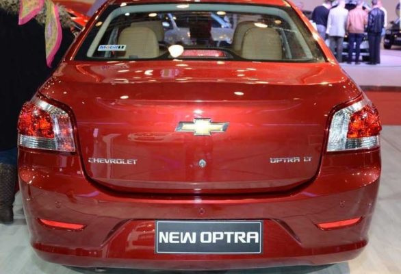 2020 chevrolet optra Rear View