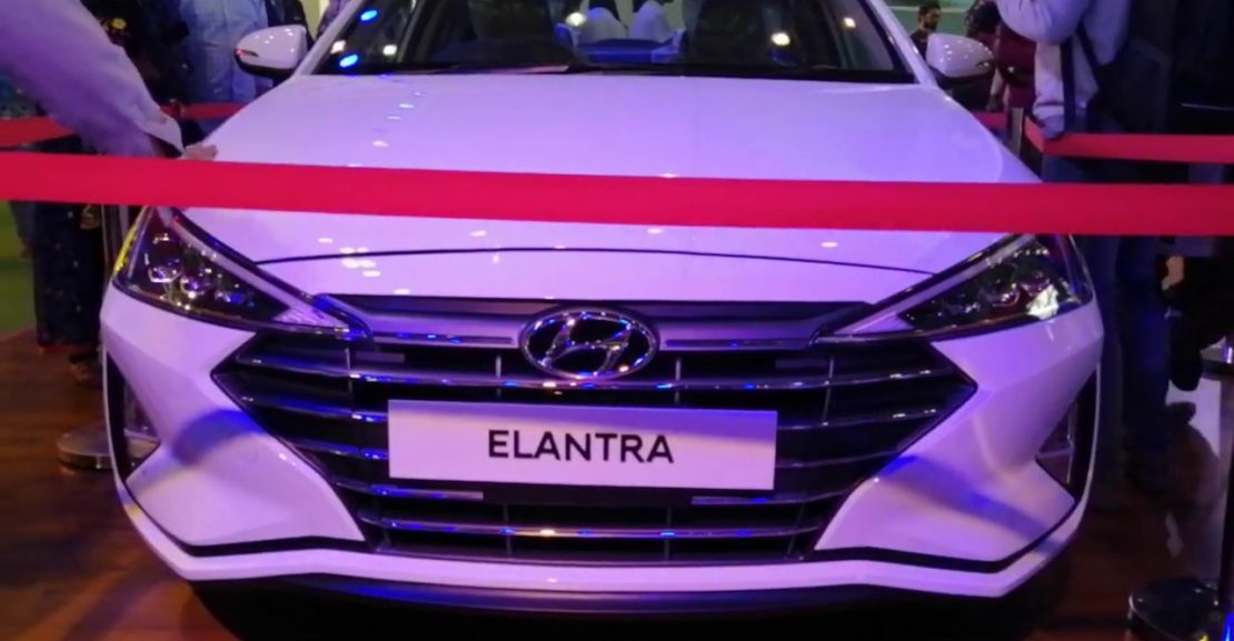 2020 Hyundai Elantra Displayed by Company at Lahore Pakistan Auto Show (feb 2020)