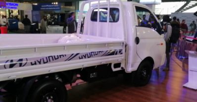 2020 Hyundai Porter H-100 Displayed by Hyundai at Lahore Pakistan Auto Show (feb 2020)