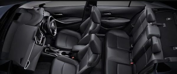 12th Generation Toyota Corolla Altis full interior view