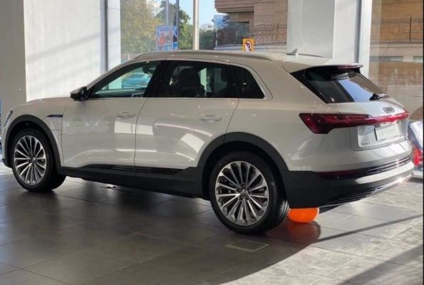 2020 All Electric Audi E-tron side-rear View