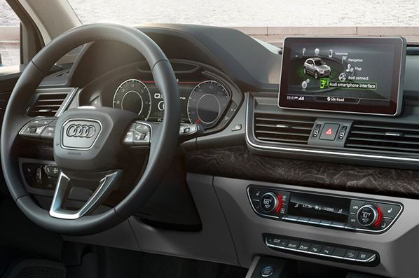 2020 Audi Q5 infotainment Screen View