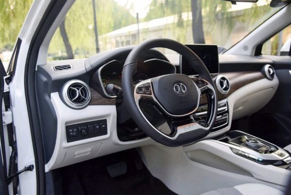 2020 BAIC EU500 Interior Cabin View