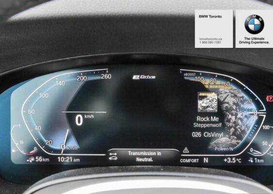 2020 BMW xDriver iPerformance Plugin-Hybrid information cluster-2