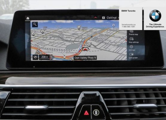 2020 BMW xDriver iPerformance Plugin-Hybrid infotainment screen