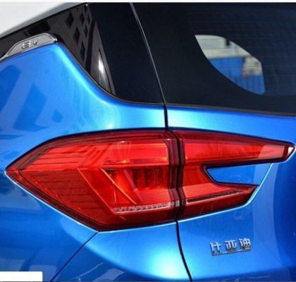 2020 BYD Yuan EV 535 tail lights close view