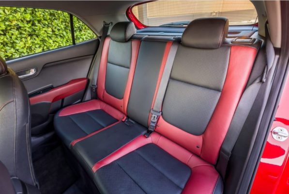 2020 KIA Rio Sedan Rear Seats View