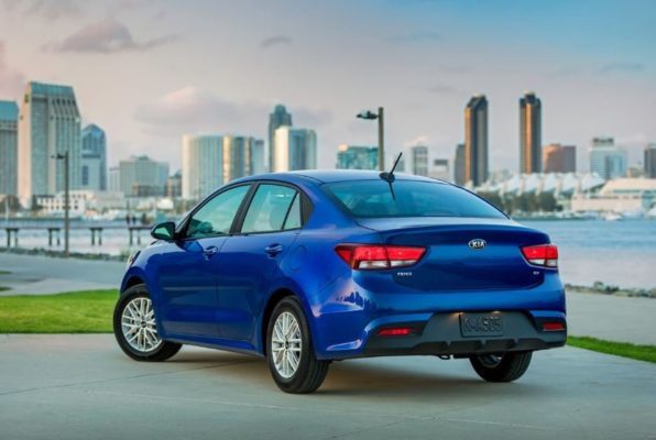 2020 KIA Rio Sedan Rear View