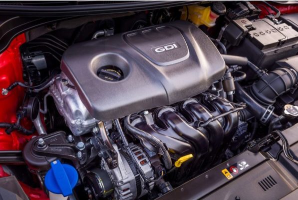 2020 KIA Rio Sedan engine View