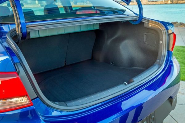 2020 KIA Rio Sedan luggage area view