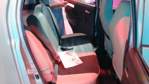 2020 Suzuki Wagon R Rear Seats View