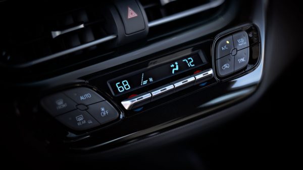 2020 Toyota CHR Control buttons view