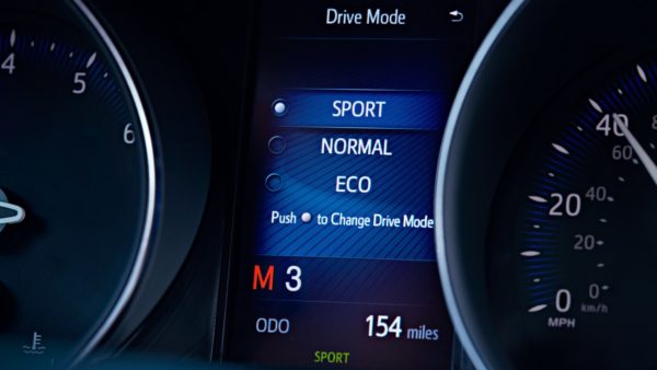 2020 Toyota CHR Driving Modes & information Cluster View