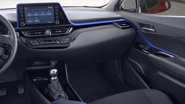 2020 Toyota CHR Front cabin interior View