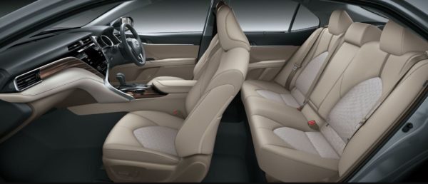 2020 Toyota Camry Hybrid full interior view