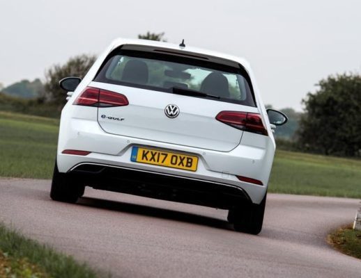 2020 Volkswagen E-Golf Rear View