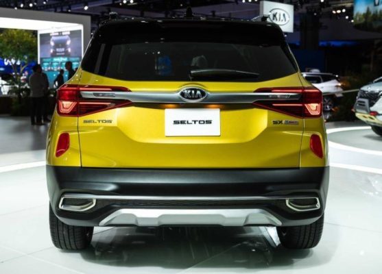 2021 KIA Seltos Rear View