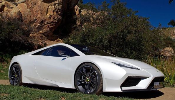 2021 Lotus Esprit V6 Hybrid Side View