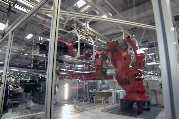 Tesla's FANUC 2000-IA 900 Robots