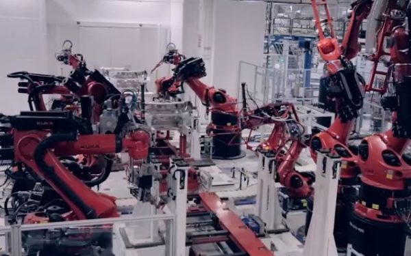 Tesla's KUKA Robots