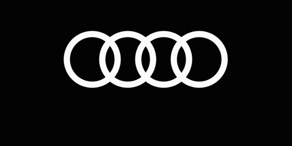 social distancing logo by Audi for Covid-19