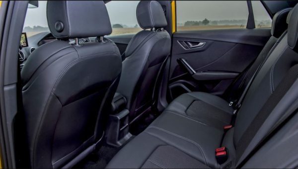 2020 Audi Q2 Rear seats view