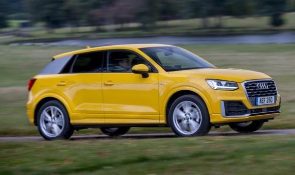 2020 Audi Q2 side view