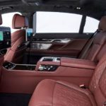2020 BMW 7 Series luxury rear seats view