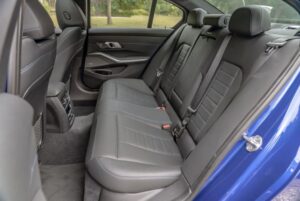 BMW M340i sedan 7th generation Rear Seats view