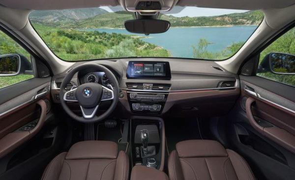 2020 BMW X1 Series front interior cabin full view