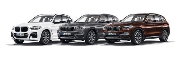 2020 BMW X3 Series More Colors