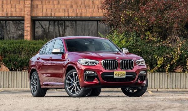 2020 BMW X4 front close view