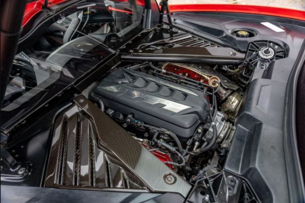 2020 Chevrolet corvette engine view
