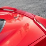 2020 Chevrolet corvette rear spoiler view